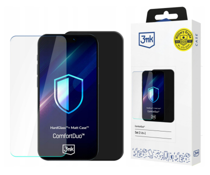 Etui / obudowa na smartfona 3mk ComfortDuo Matt Black do iPhone 17 Pro Max/ 18 Pro Max